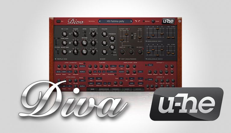 u-he Diva [1.5.4] VST Crack With License Key 2023 Free Download