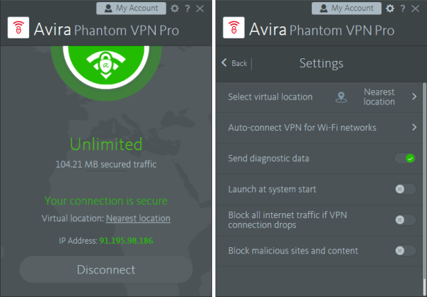 Avira Phantom VPN 2.41 Crack + Keys [100% Free] 2023